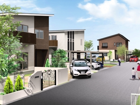 飯田市羽場坂町E区画のトップ画像